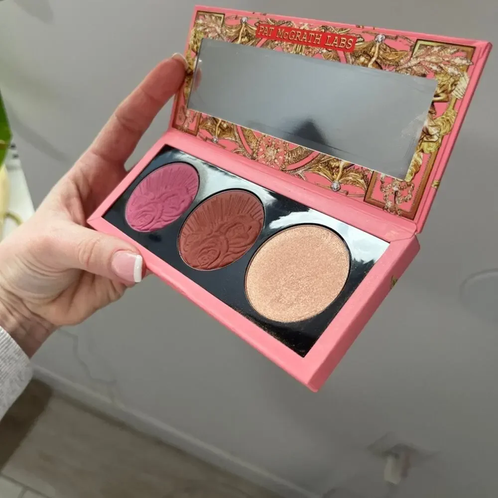 Pat McGrath Labs Divine Blush & Glow Trio in Amber Allure